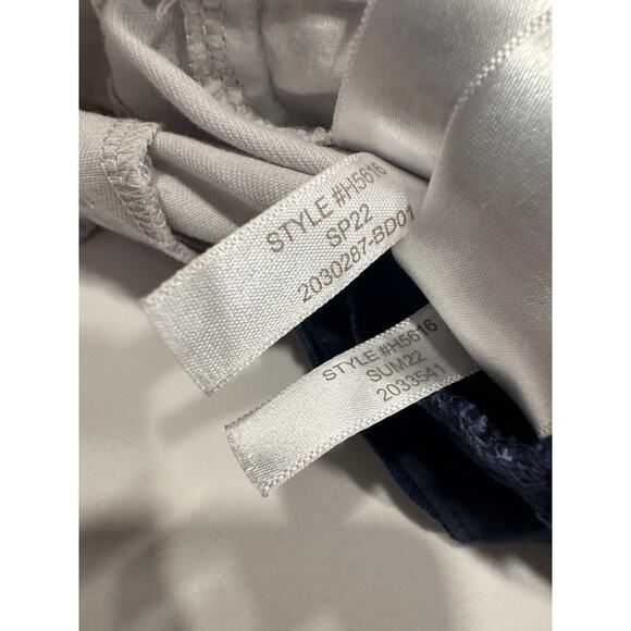 LOT of 2 J.Crew Women's 3.5" Classic Chino Shorts Size 0 Navy Gray Cotton - Picture 6 of 10